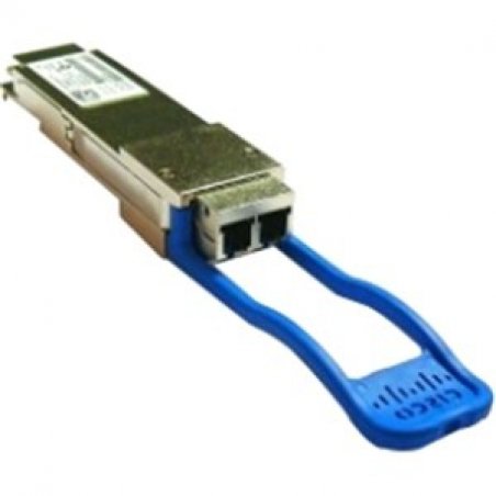 Cisco WSP-Q40GLR4L, Refurbished network transceiver module Fiber optic 40000 Mbit/s QSFP+ 1310 nm