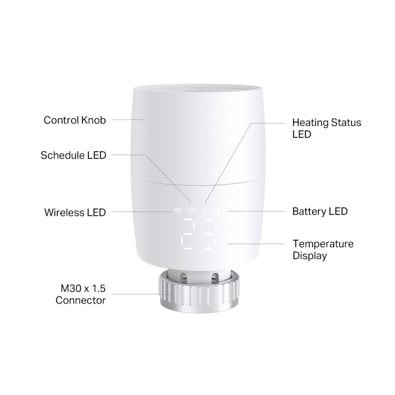 Kasa Smart Thermostatic Radiator Valve