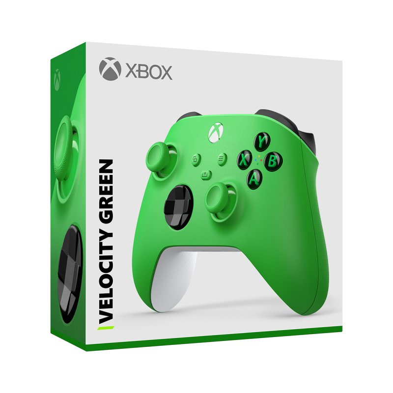 Microsoft Xbox Wireless Green Bluetooth/USB Gamepad Analogue / Digital Android, PC, Xbox One, Xbox Series S, Xbox Series