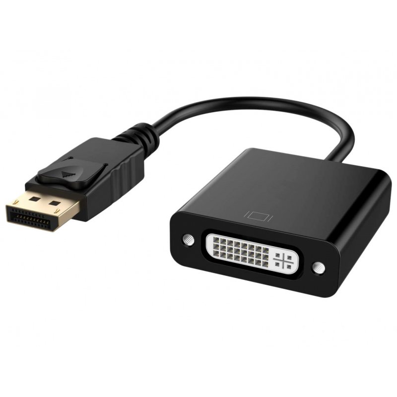 DISPLAYPORT (M) TO DVI (F) ADAPTER SUPPORTED RESOLUTION: 19
