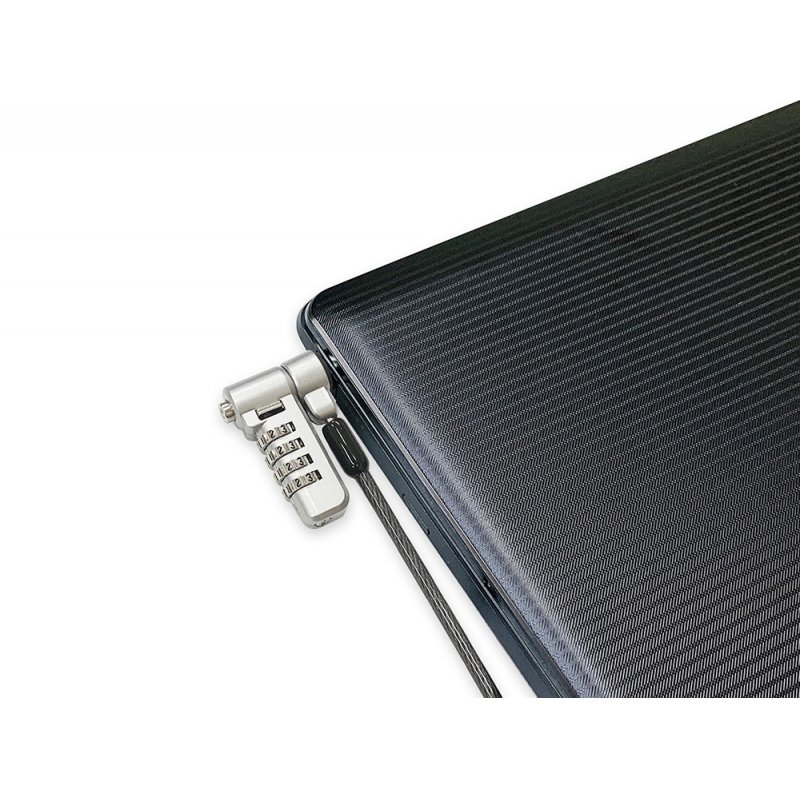 UNIVERSAL ANTI-THEFT SECURITY CABLE WITH CODE - TRIPLE SYSTEM