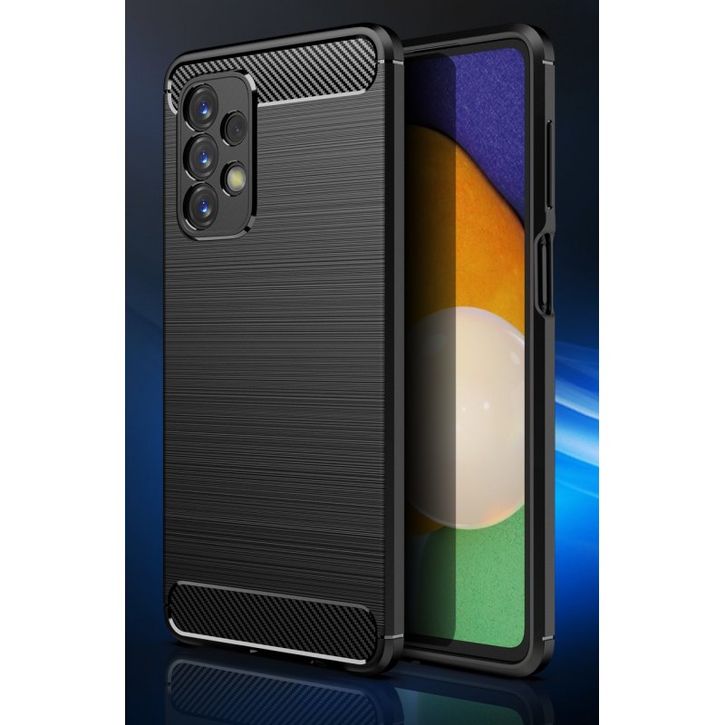 BLACK SILICONE CASE FOR SAMSUNG GALAXY A23 4G (SM-A235) AND GALA