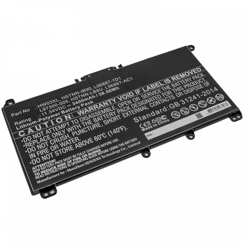 DLH HERD4881-B039Y2 composant de notebook supplémentaire Batterie