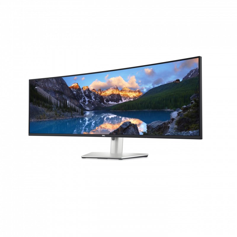 DELL UltraSharp U4924DW LED display 124,5 cm (49") 5120 x 1440 pixels 5K Ultra HD LCD Noir, Argent