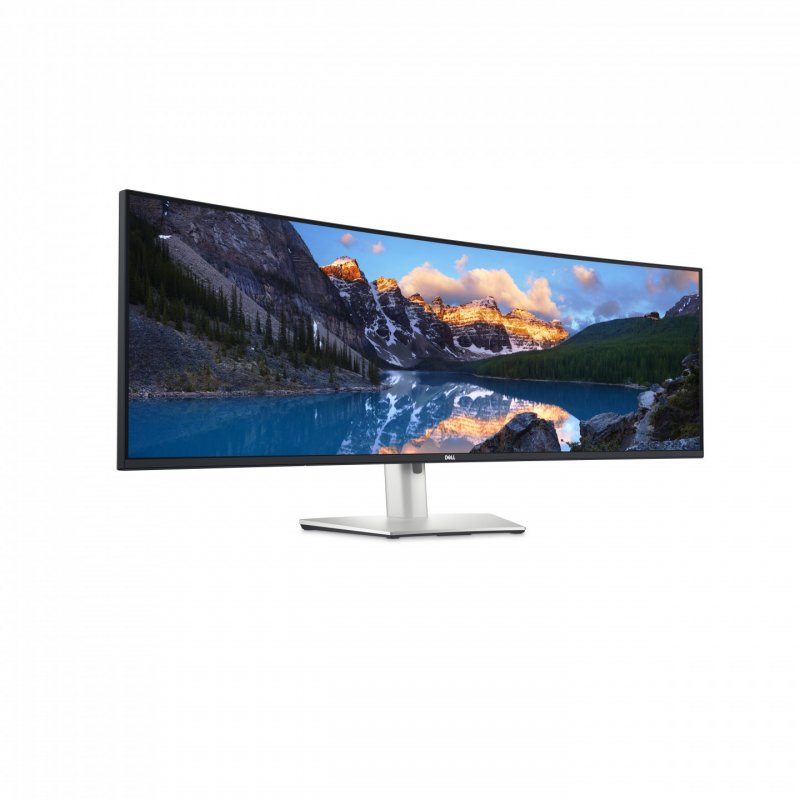 DELL UltraSharp U4924DW LED display 124,5 cm (49") 5120 x 1440 pixels 5K Ultra HD LCD Noir, Argent