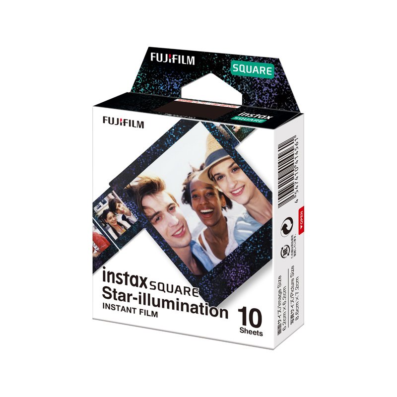 Fujifilm Star Illumination pellicule polaroid 10 pièce(s) 86 x 72 mm