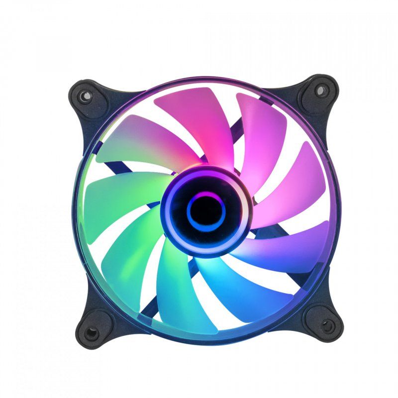 Mars Gaming MF3D système de refroidissement d’ordinateur Boitier PC Ventilateur 12 cm Noir 1 pièce(s)