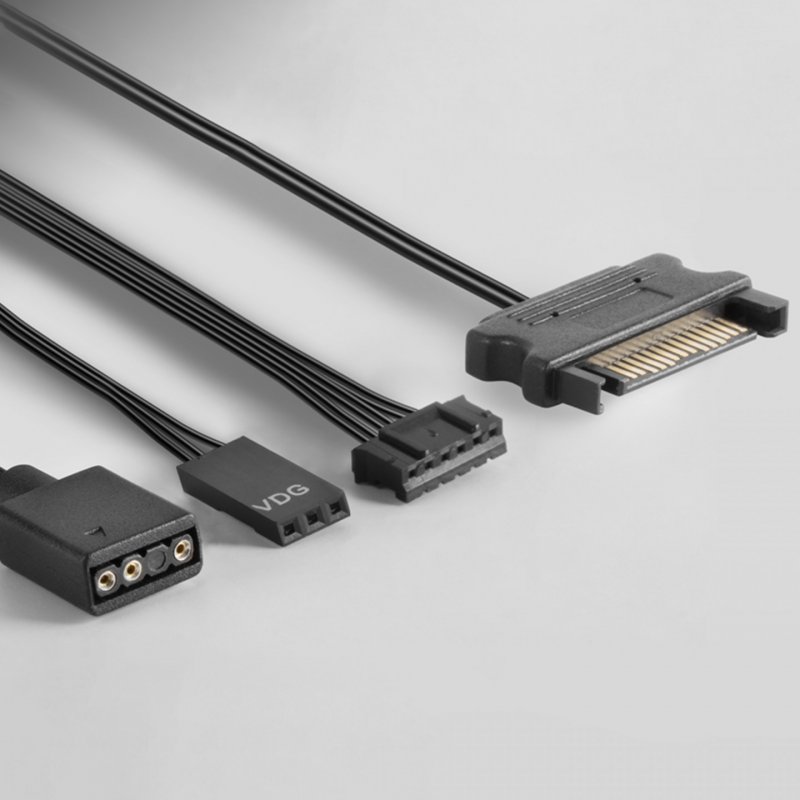 Lot de 3 Ventilateurs boitier Mars Gaming MF-3D RGB - 12cm (Blanc)