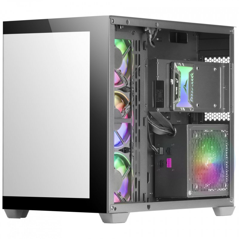 Boitier Grand Tour E-ATX Mars Gaming MCV4 RGB avec panneaux vitrés (Noir)
