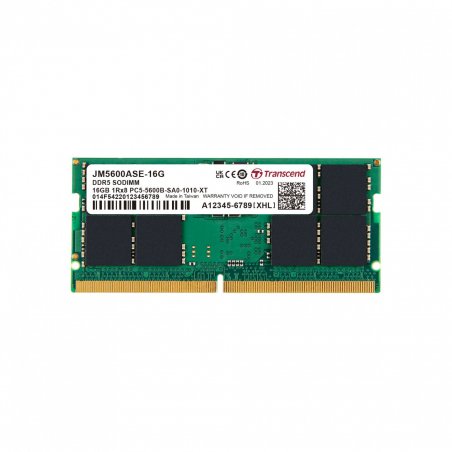 TRANSCEND 16Go JM DDR5 5600 SO-DIMM 1Rx8