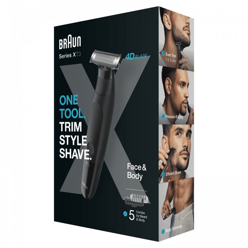 Braun - Styler XT3200 - Beardtrimmer - Black (206334)
