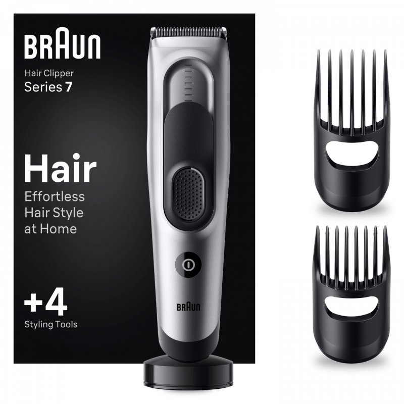 Braun - Shaver HC7390 - Black / Spc Grey (448792)