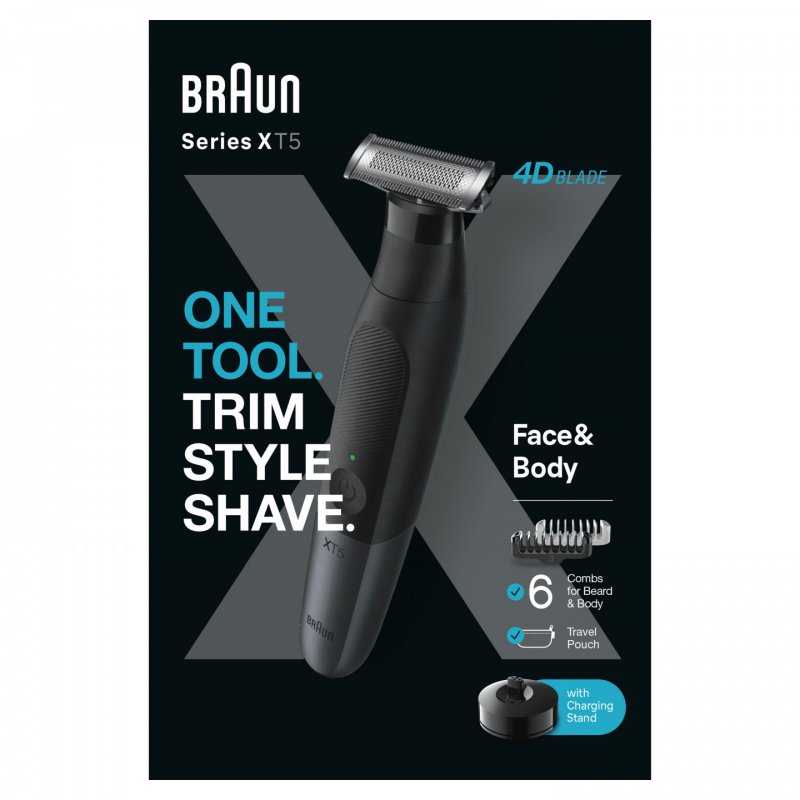 Braun - Styler XT5300 - Shaver - Black / Slate Grey (206365)