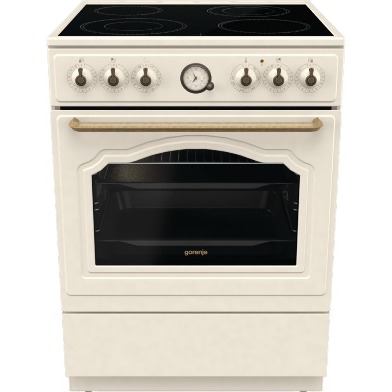Gorenje GECS6B70CLI Cuisinière Céramique Beige A