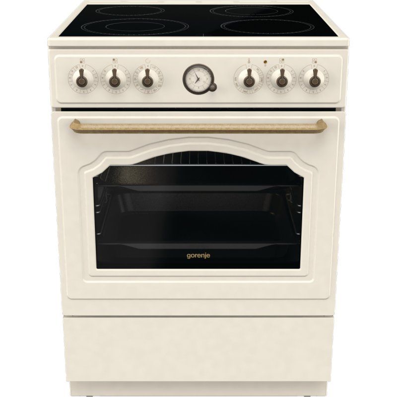 Gorenje GECS6B70CLI Freestanding cooker Ceramic Beige A
