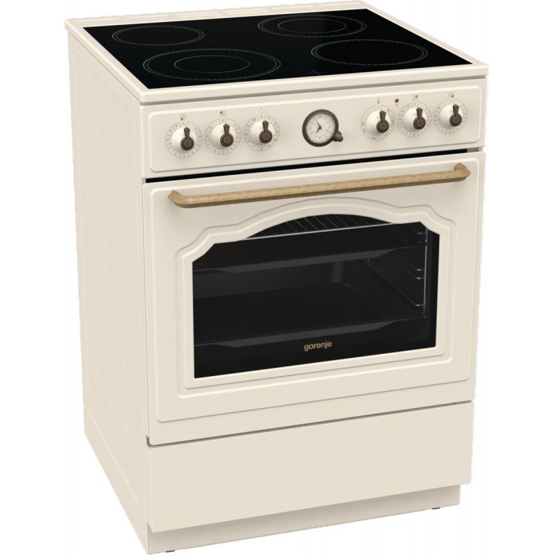 Gorenje GECS6B70CLI Cuisinière Céramique Beige A