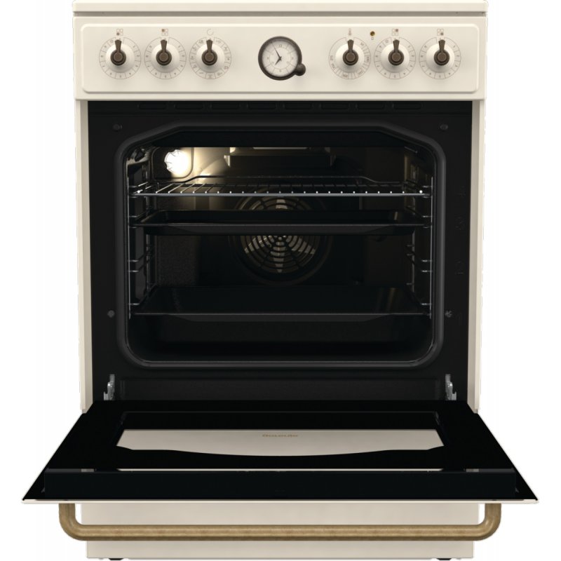 Gorenje GECS6B70CLI Cuisinière Céramique Beige A