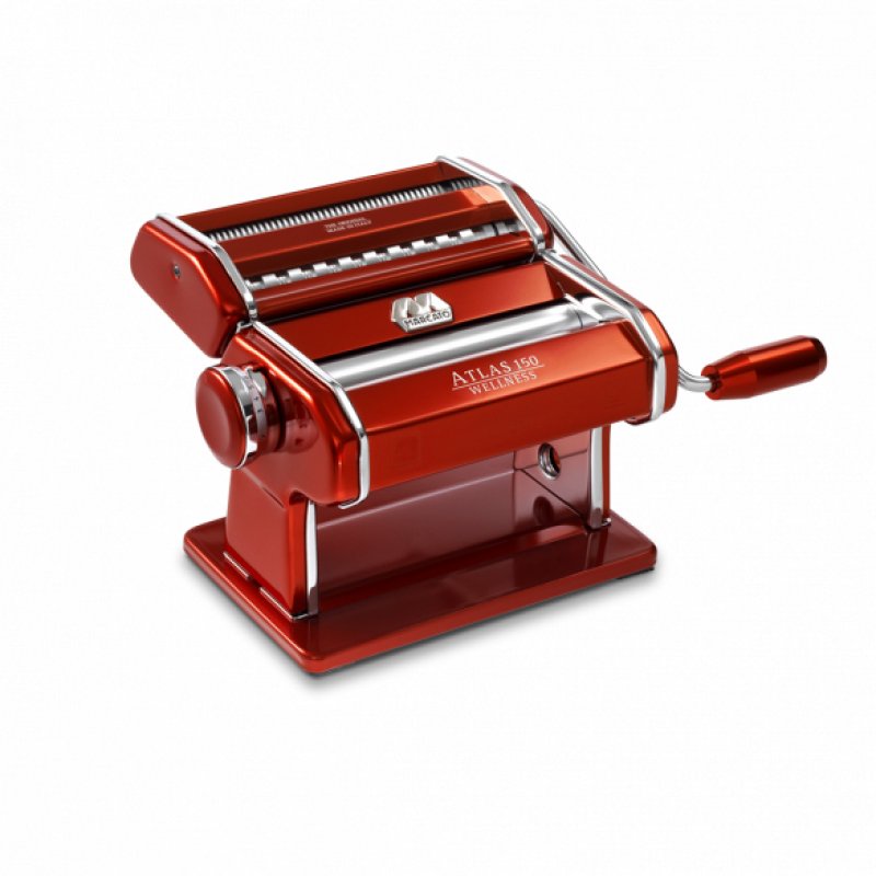 Marcato - Atlas 150 Design - Pasta Machine - Red