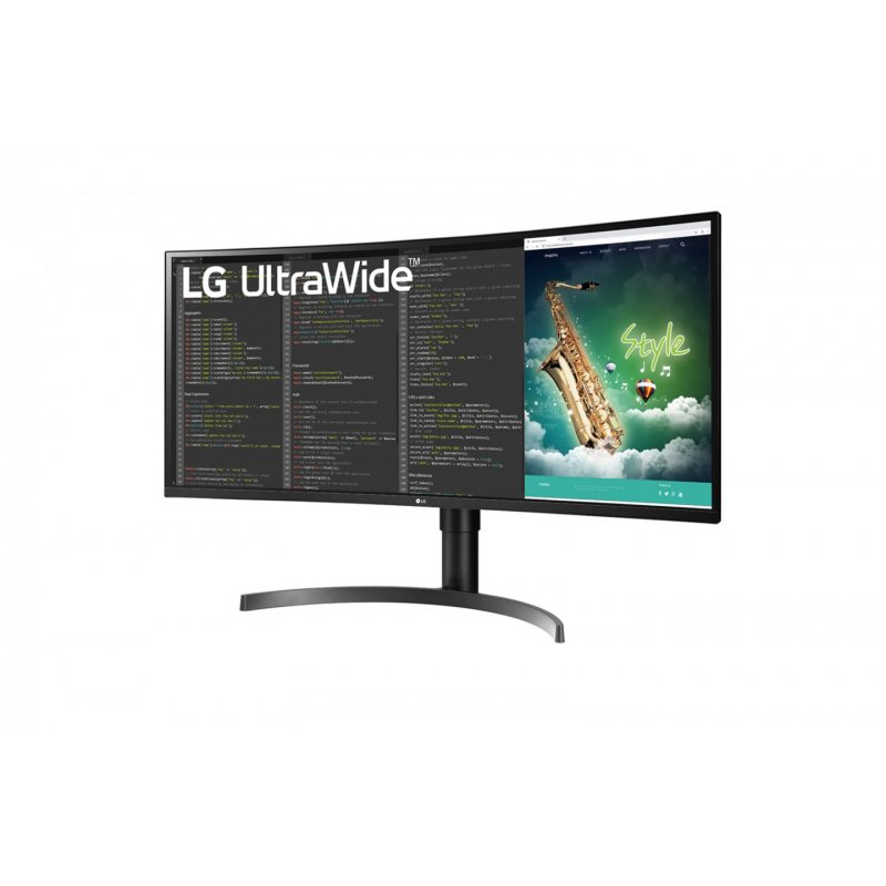 Dis 35 LG 35WN75CP-B UltraWide Curved QHD