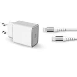 BIG BEN FPLICS20WCBLCMFIRW chargeur d'appareils mobiles MP3, MP4, Smartphone, Tablette Blanc Secteur Charge rapide Inté