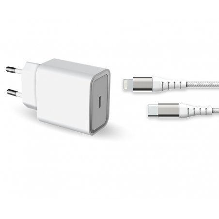 FPCS 1USBC PD20W+CABLE C/MFI1.2RecyWHITE