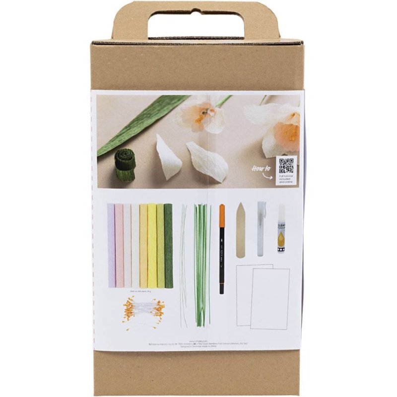 DIY Kit - Crepe paper, 1 set (977534)