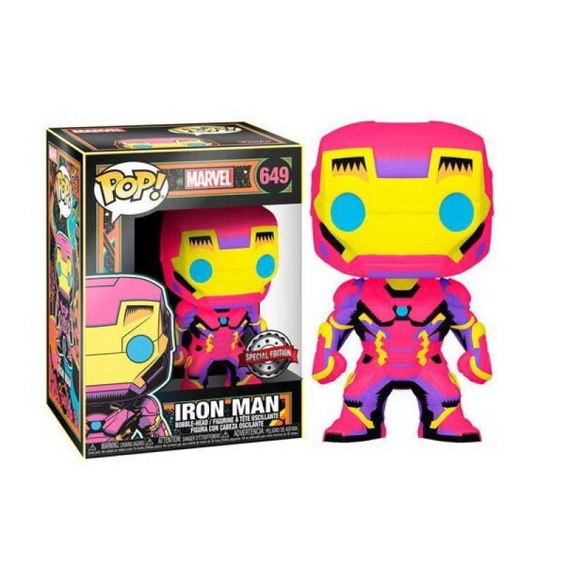 POP MARVEL - IRON MAN BLKLT