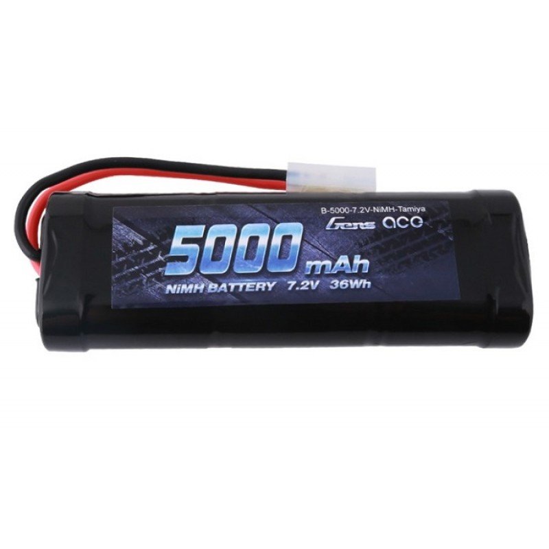 Gens ace B-5000-7.2V-NIMH-TAMIYA Radio-Controlled (RC) model part/accessory Battery