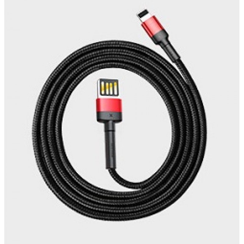 Baseus 6953156283336 USB cable 1 m USB C Black, Red