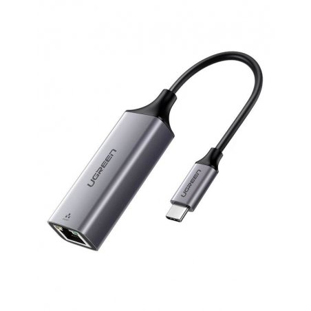 UGREEN Adapter with USB-C - RJ45 connectors , Gigabit Ethernet (gray)