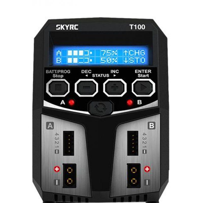 STOCKDIV5 - SkyRC T100 chargeur de batterie Secteur