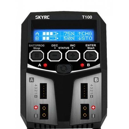 STOCKDIV5 - SkyRC T100 chargeur de batterie Secteur
