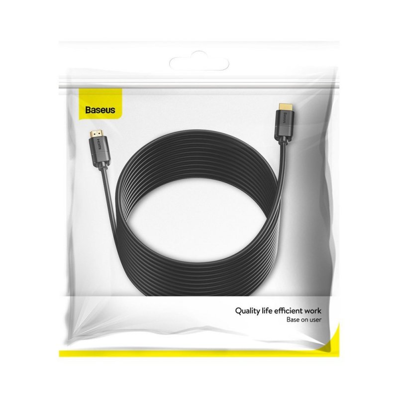 Baseus CAKGQ-D01 câble HDMI 5 m HDMI Type A (Standard) Noir