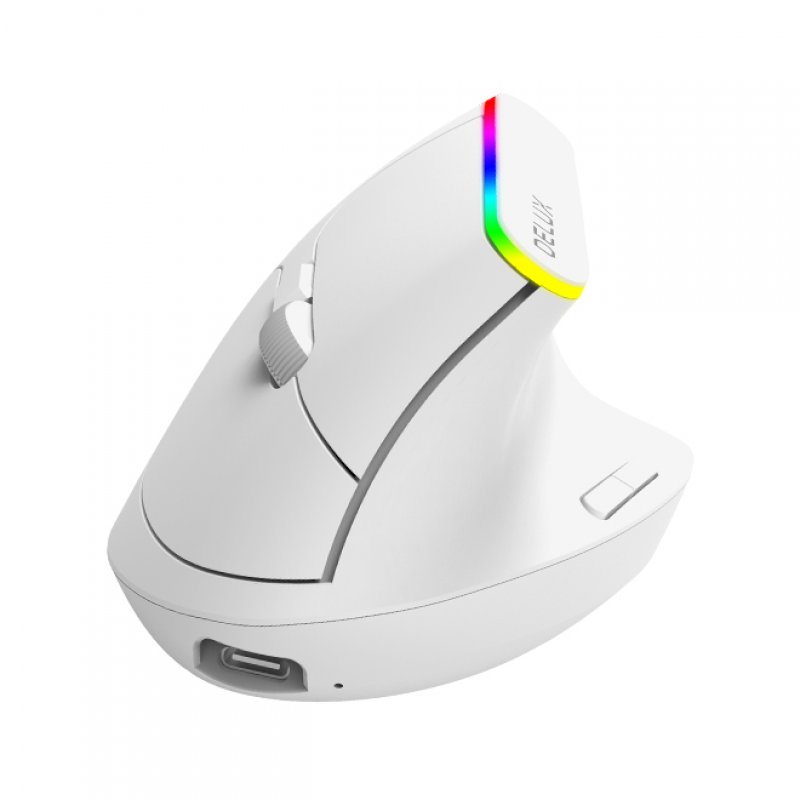 Delux M618DB souris Droitier RF sans fil + Bluetooth Optique 4000 DPI
