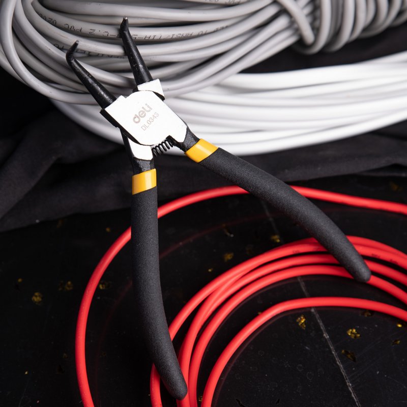 Deli Tools EDL0343 plier Circlip Pliers