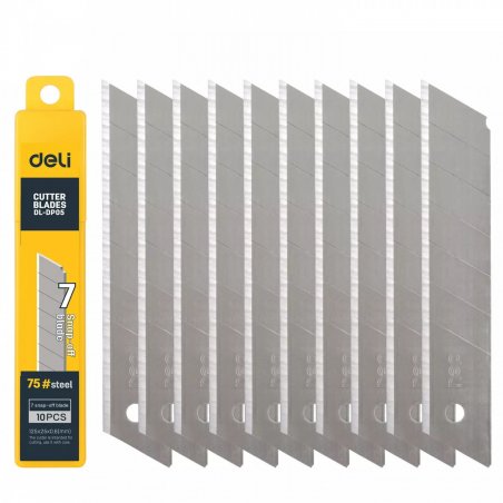Deli Tools EDL-DP05 lame rétractable pour couteau 10 pièce(s)