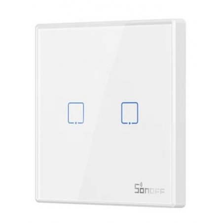 Sonoff T2EU2C-RF entrée et régulateur