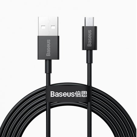 Baseus Superior Series Cable USB to micro USB, 2A, 2m (black)