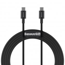 Baseus Superior câble USB 1 m USB 2.0 USB C Noir