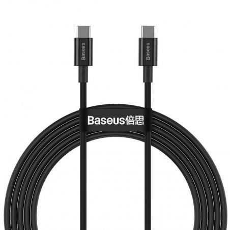 Baseus Superior USB cable 1 m USB 2.0 USB C Black