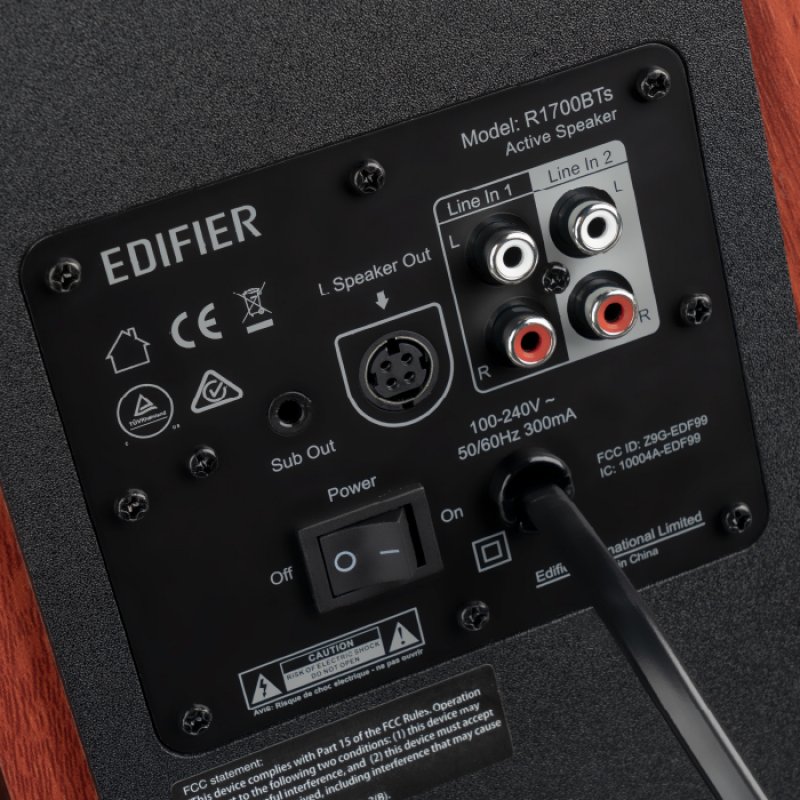 Edifier R1700BTs Speakers 2.0 (brown)