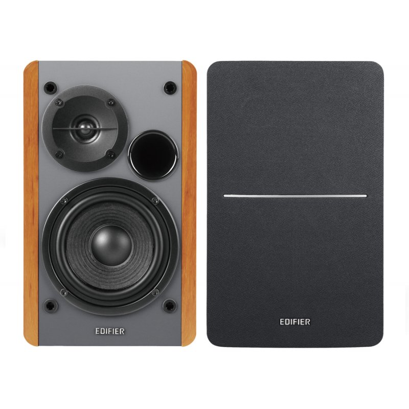Edifier R1280Ts haut-parleur 2-voies Gris, Bois Avec fil 42 W