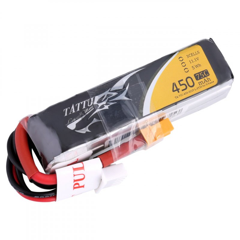 Akumulator Tattu 450mAh 11,1V 75C 3S1P Long