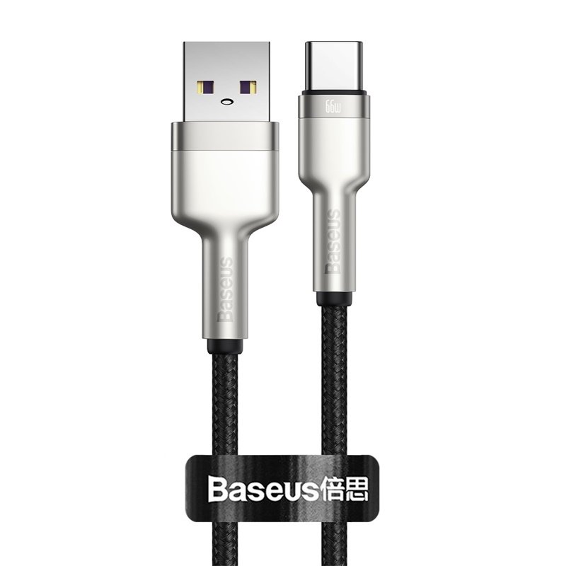 Baseus Cafule USB cable 0.25 m USB 2.0 USB A USB C Black