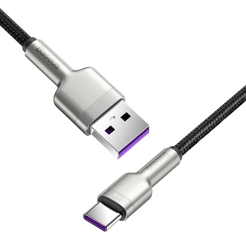 Baseus Cafule USB cable 0.25 m USB 2.0 USB A USB C Black