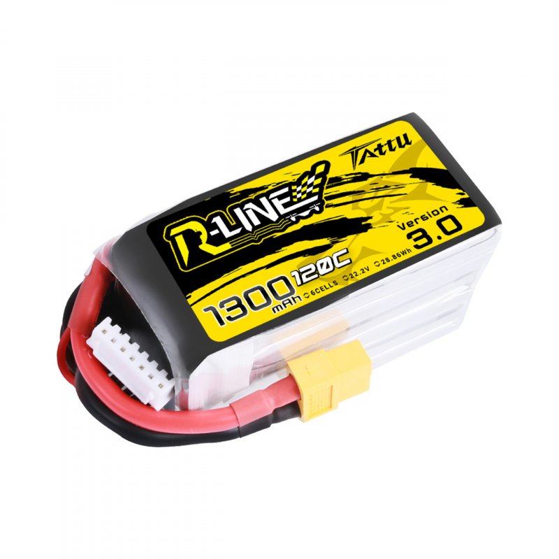 Akumulator Tattu R-Line Version 3.0 1300mAh 22,2V 120C 6S1P XT60