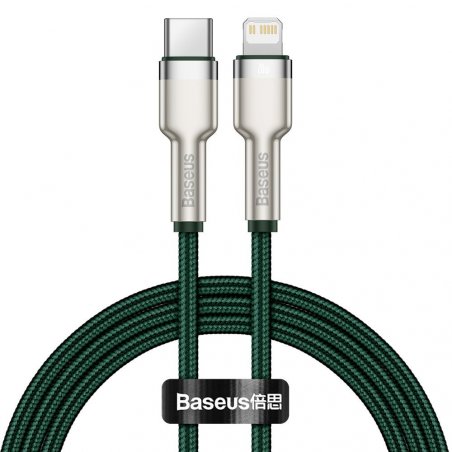 Baseus USB-C cable for Lightning 2m (green)