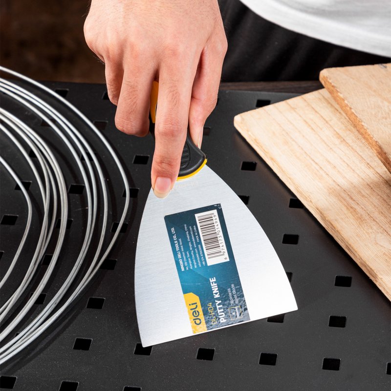 Deli Tools EDL-HD4 couteau à mastic