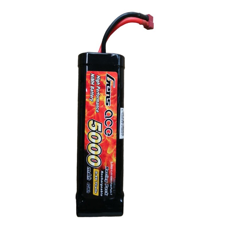 Gens ace B-5000-8.4V-NIMH-Flat-Pack-T Battery