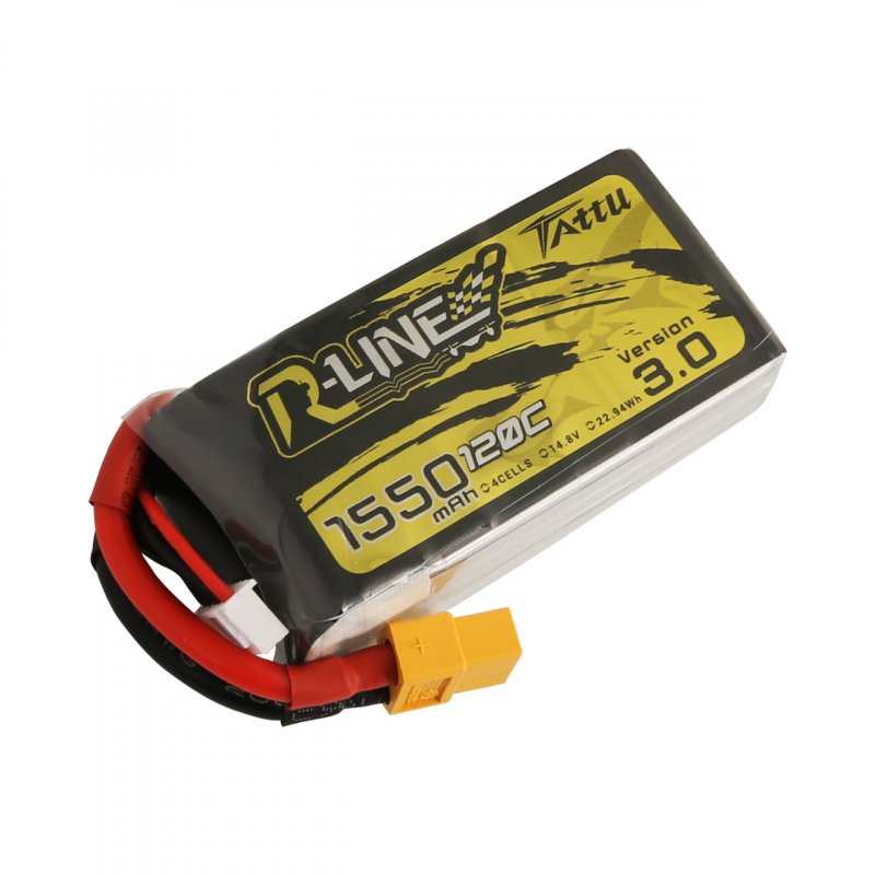 Akumulator Tattu R-Line Version 3.0 1550mAh 14,8V 120C 4S1P XT60